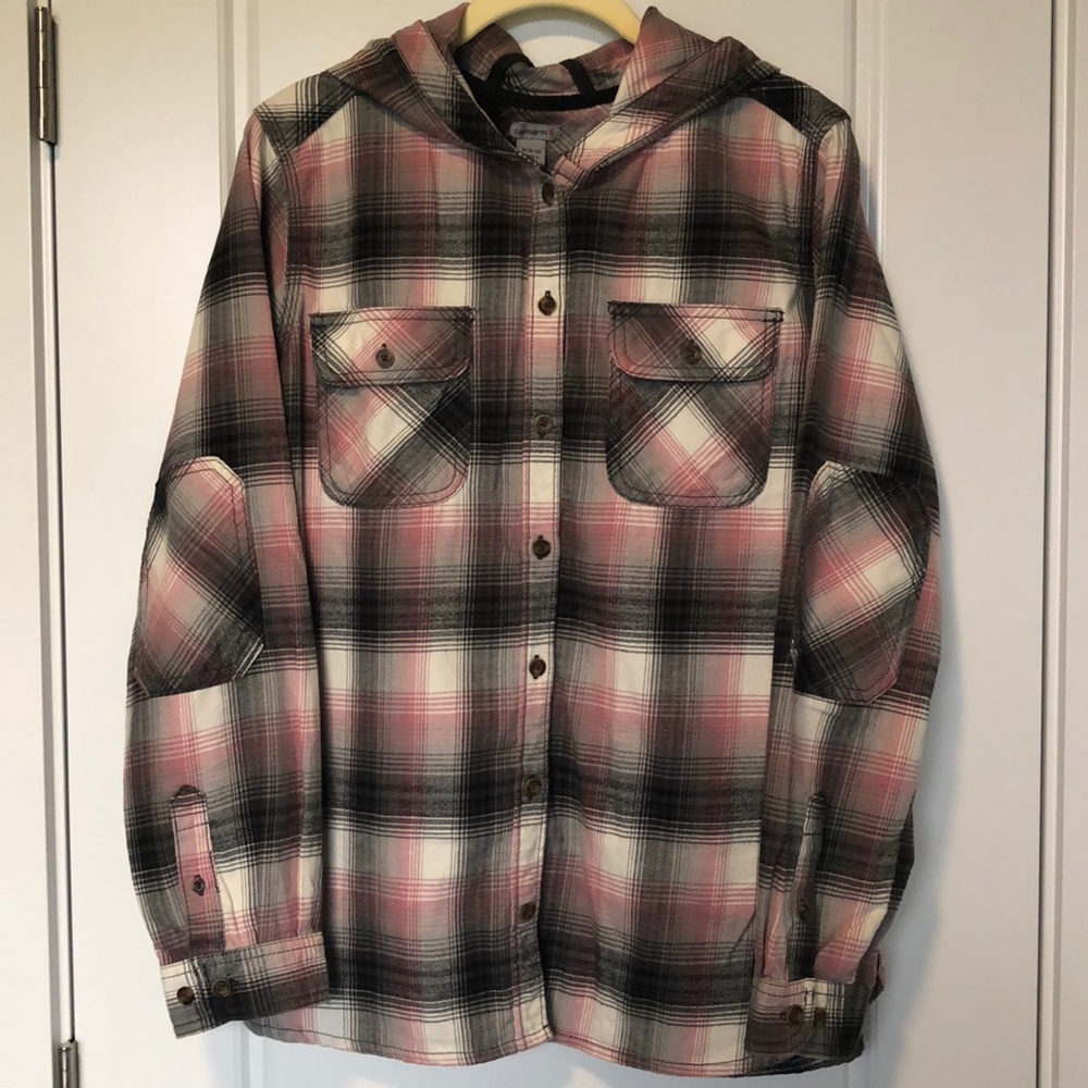 Pink and Grey Flannel